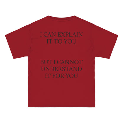 I Cannot Understand It For You Men's Short-Sleeve Crewneck Tee