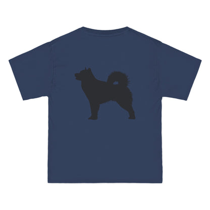 Malamute Silhouette Men's Short-Sleeve Crewneck Tee