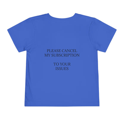 Cancel My Subscription Unisex Short Sleeve Crewneck Tee