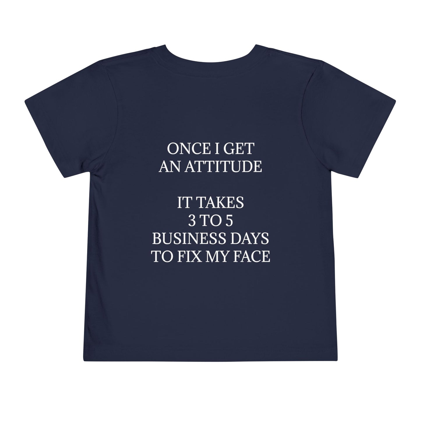 Fix My Face Toddler Unisex Short Sleeve Crewneck Tee