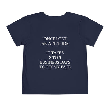 Fix My Face Toddler Unisex Short Sleeve Crewneck Tee