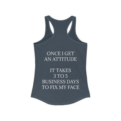 Fix My Face Women's Racerback Tank