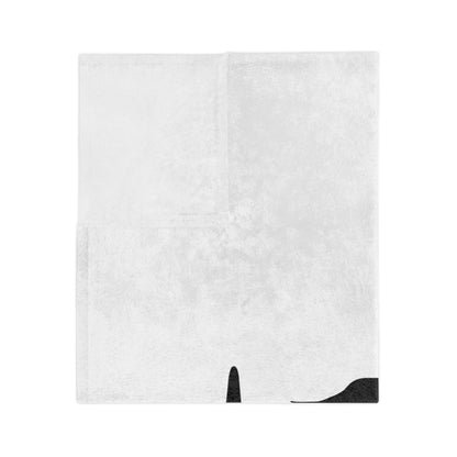 My Heart Beats For Goldens Velveteen Microfiber Blanket