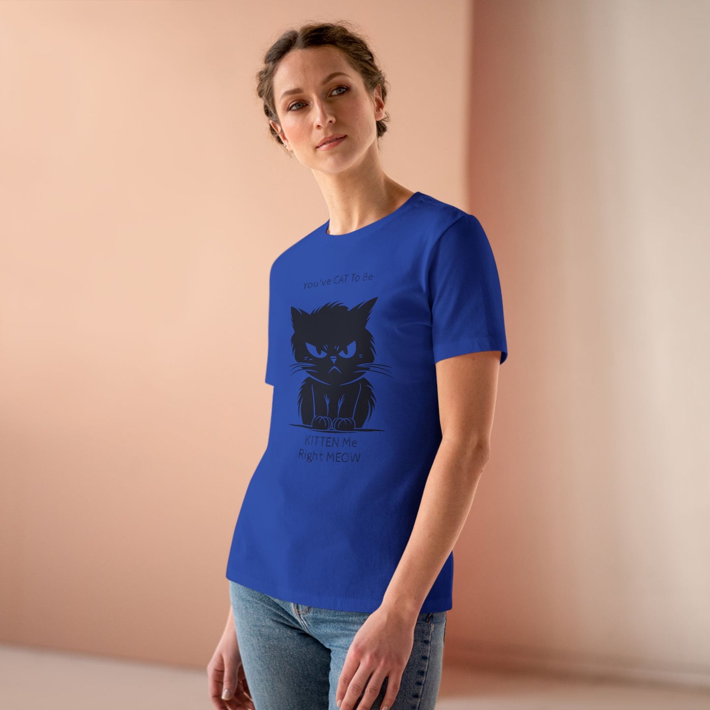 KITTEN Me Women's Short Sleeve Crewneck Tee