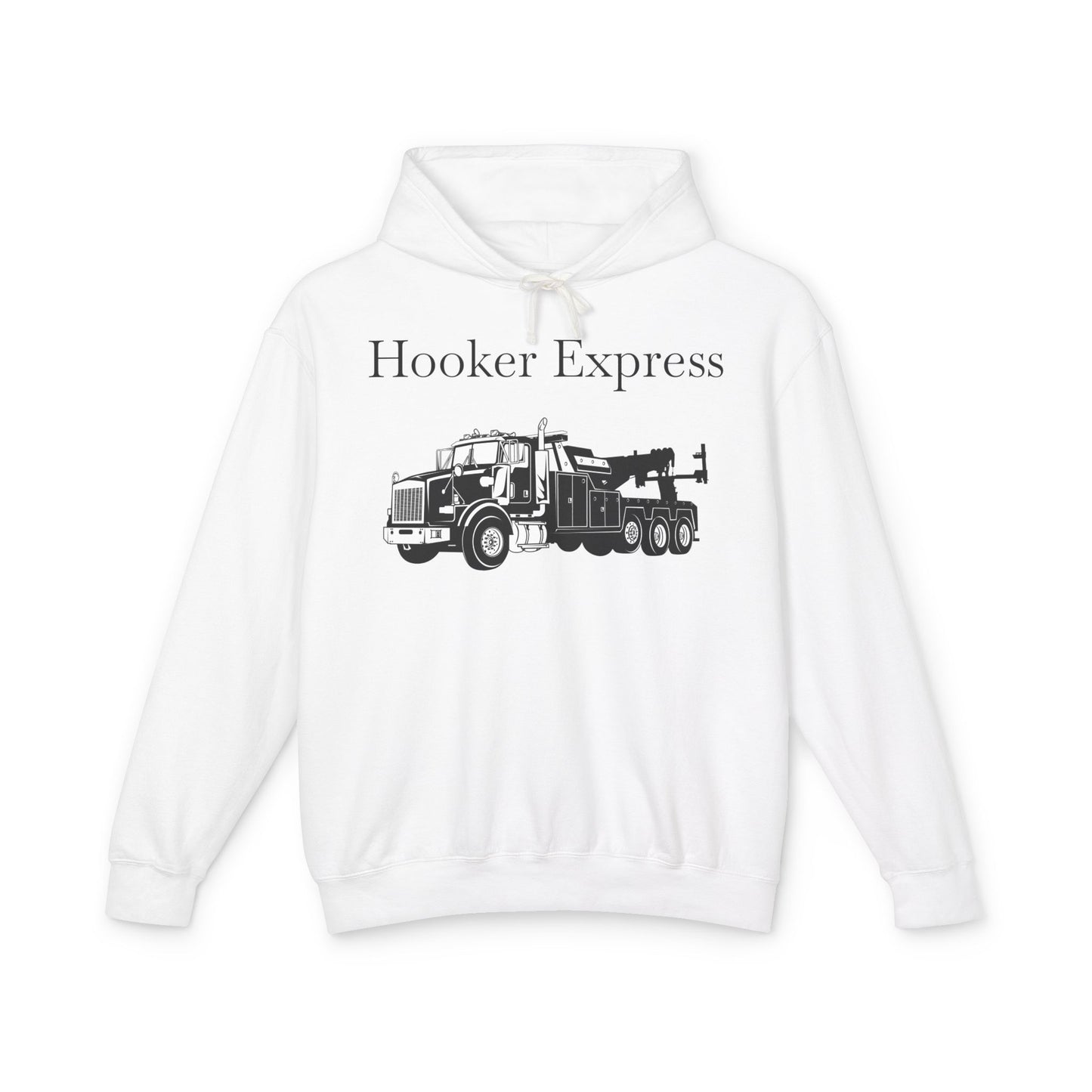 H**ker Express Heavy Tow Truck Unisex Lightweight Hoodie