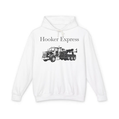 H**ker Express Heavy Tow Truck Unisex Lightweight Hoodie