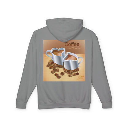 Coffee With Love Unisex Lightweight Hoodie