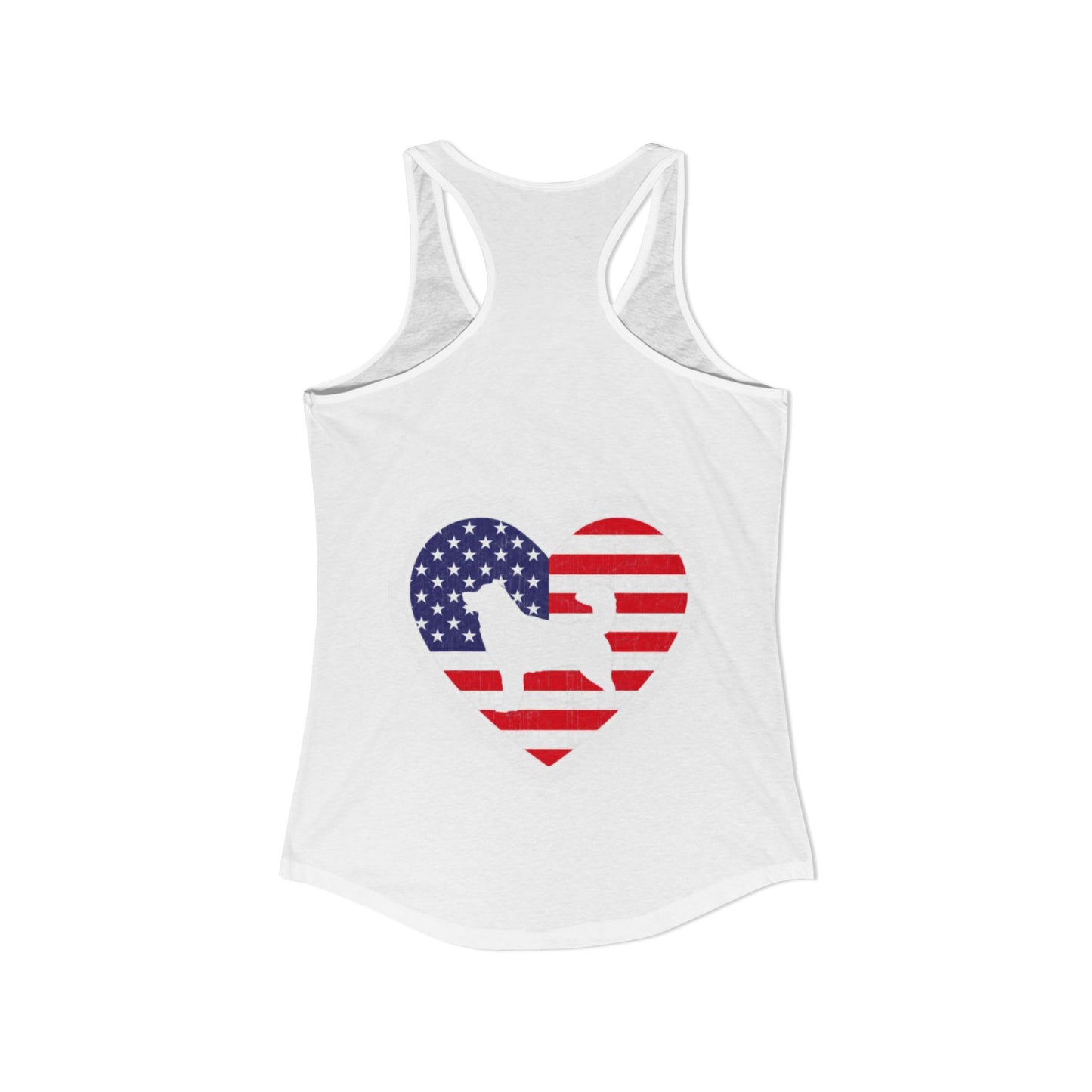 Malamute Flag Women's Racerback Tank