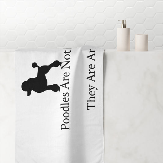 Not Dogs Mink-Cotton  Beach Towel