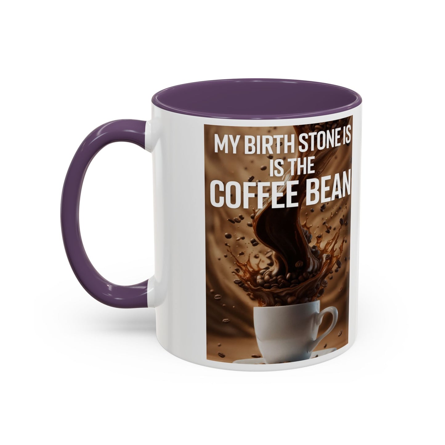Birth Stone 2-Tone Coffee Mug