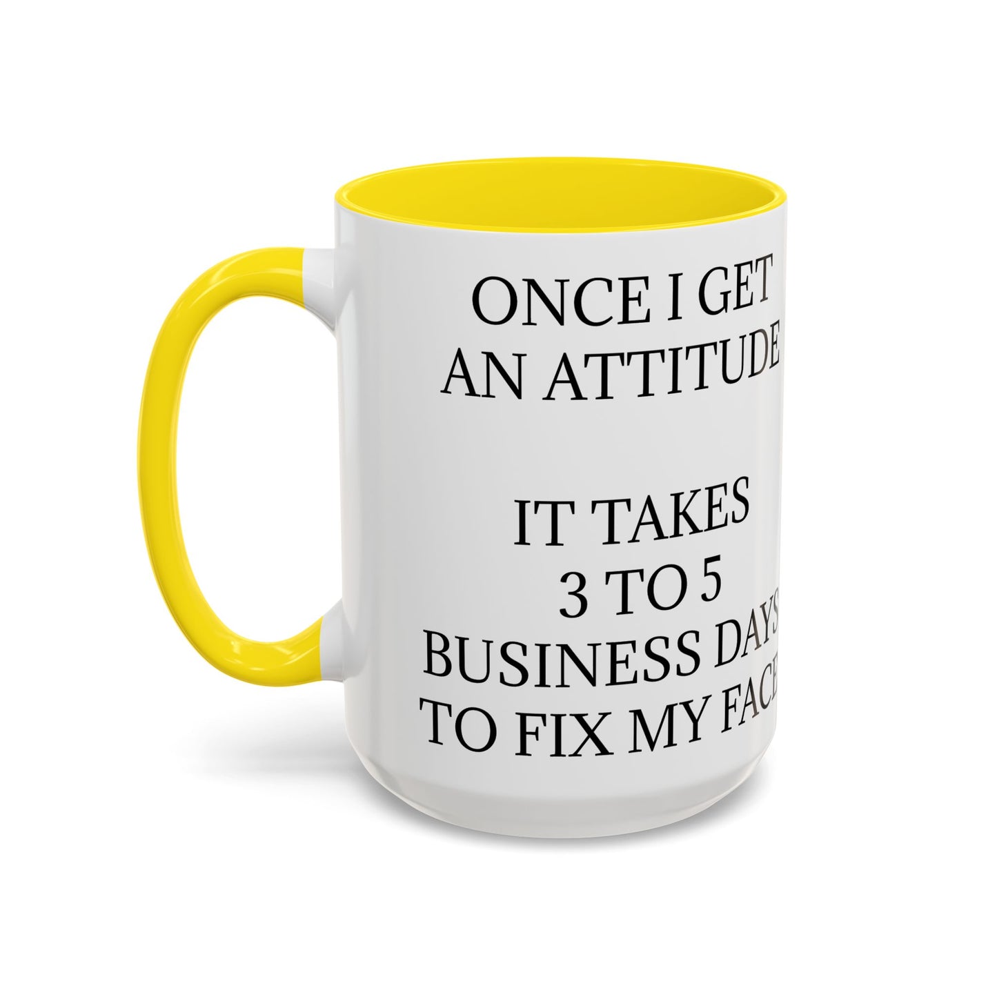 Fix My Face 2-Tone Coffee Mug