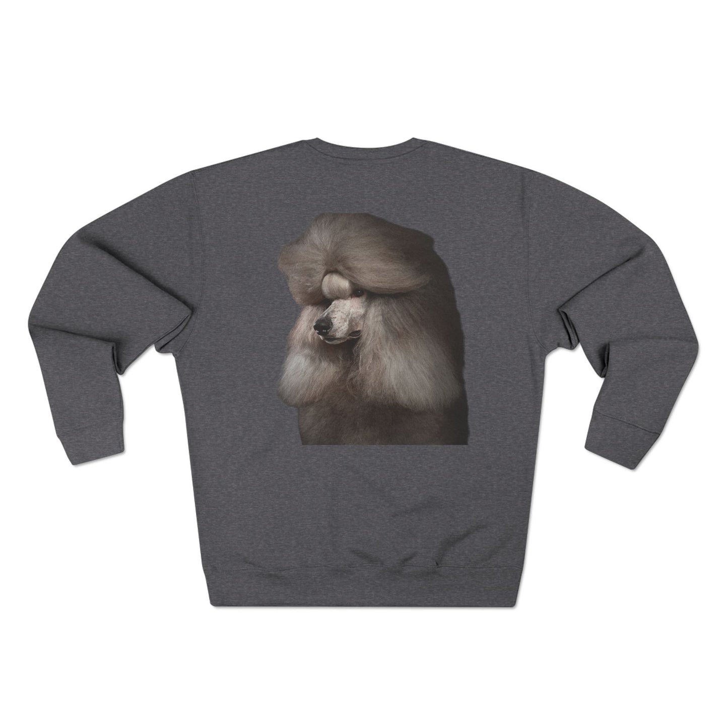 Poodle Head Unisex Crewneck Sweatshirt