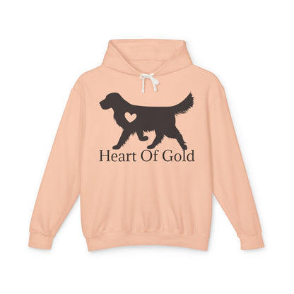 Heart Of Gold Unisex Lightweight Hoodie
