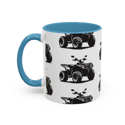 Off The Beaten Path Quad 2-Tone Coffee Mug