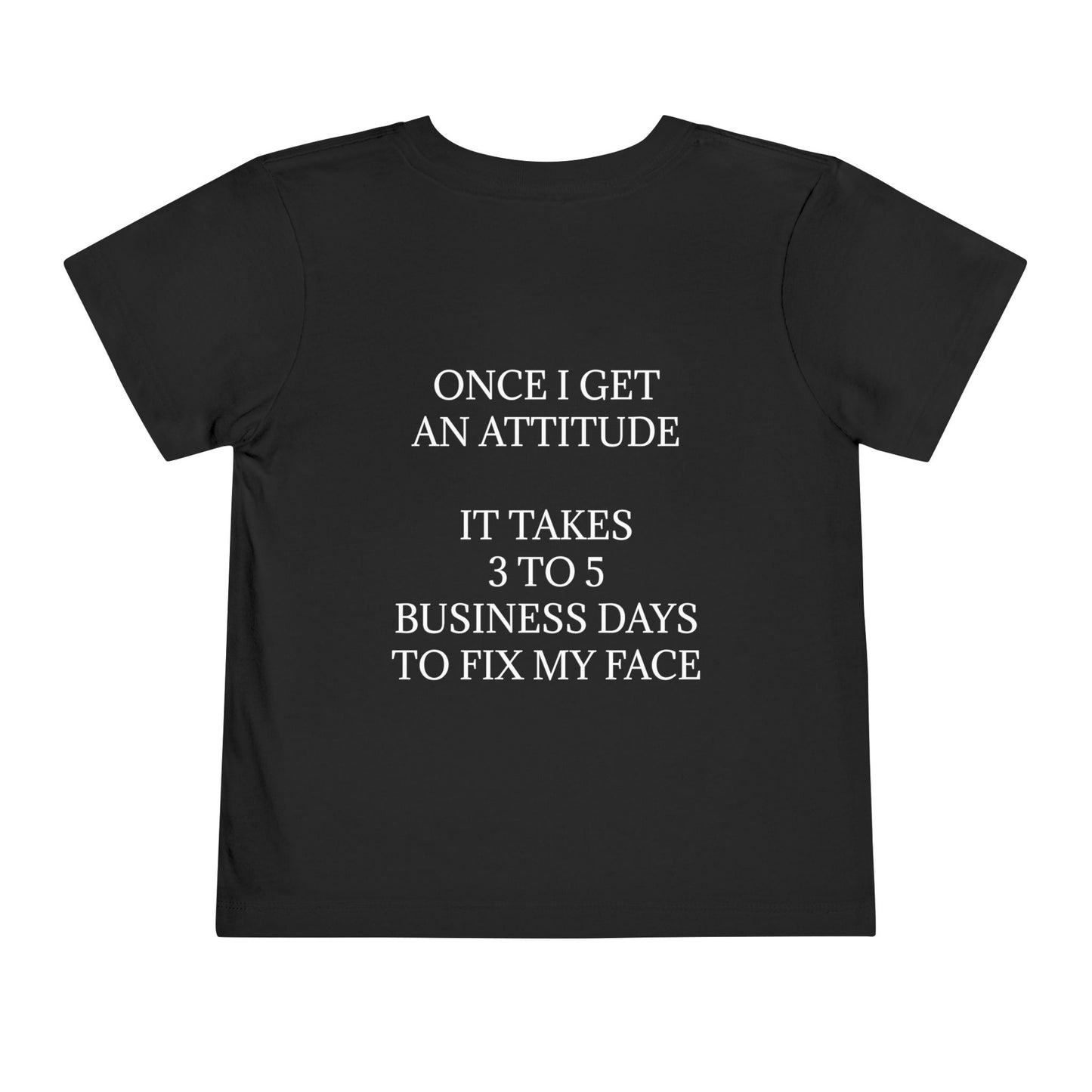 Fix My Face Toddler Unisex Short Sleeve Crewneck Tee