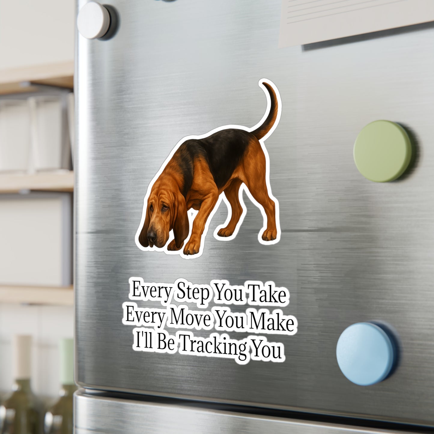 Tracking You Vinyl Decal