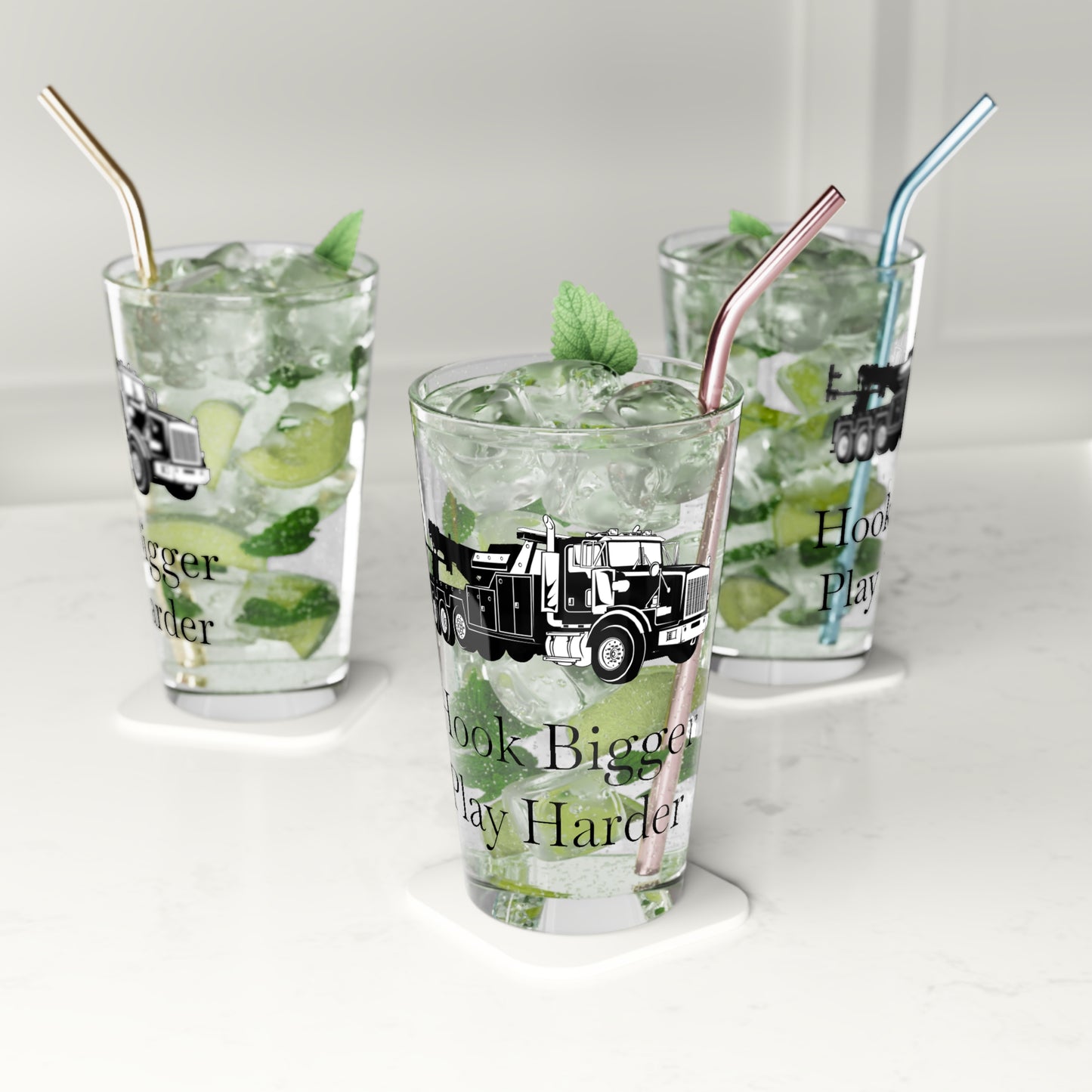 Hook Bigger Drinking Glass