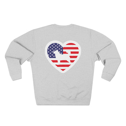 Malamute Flag Unisex Crewneck Sweatshirt