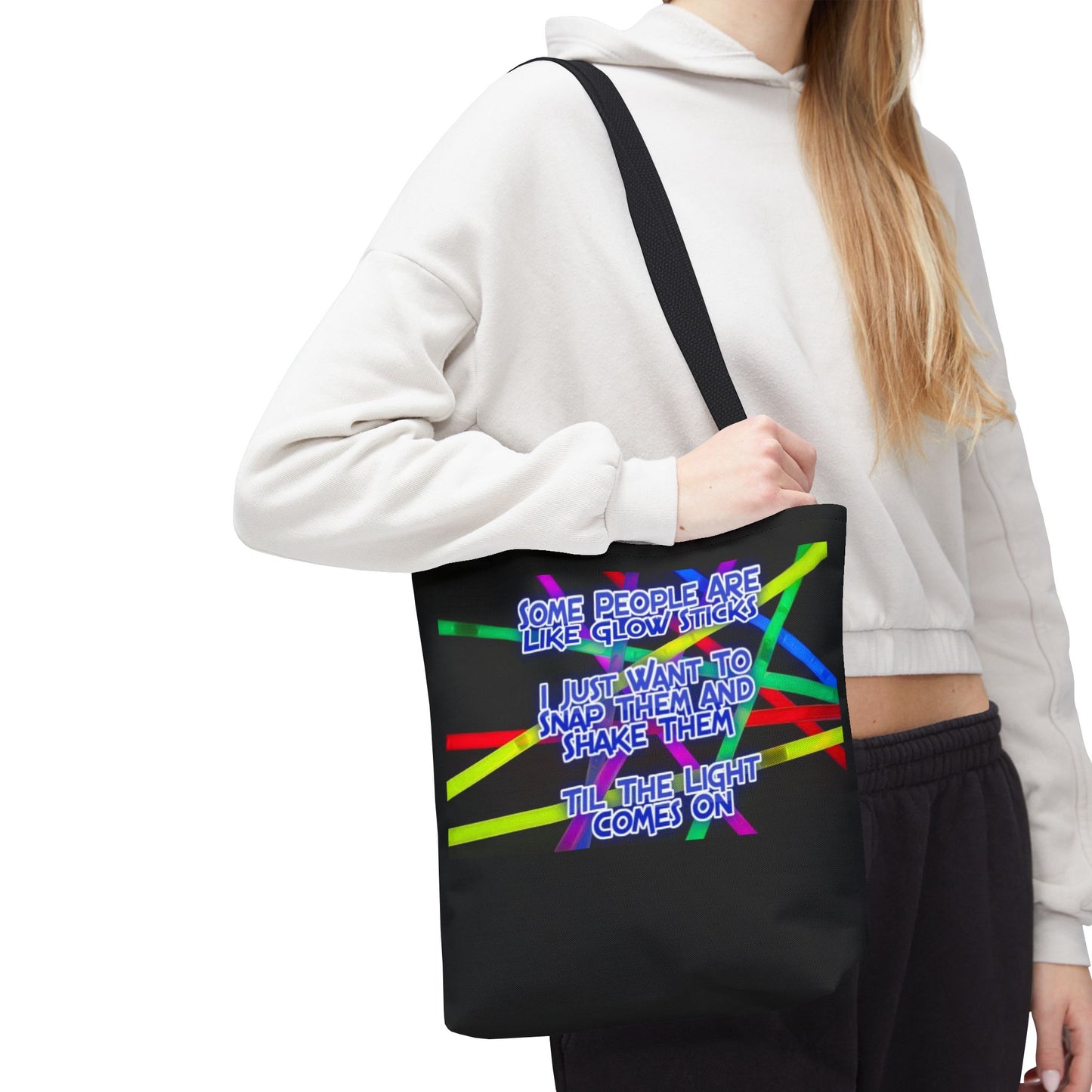 Glow Sticks Tote Bag