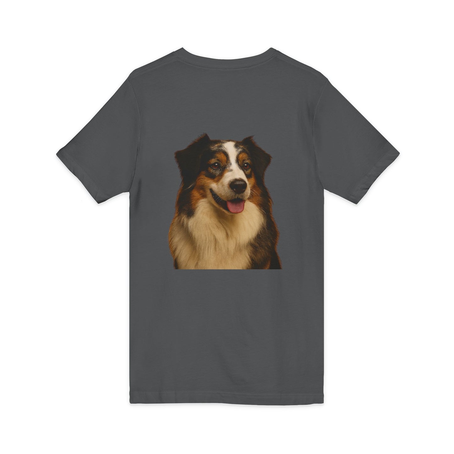 Aussie Head Unisex Short Sleeve V-Neck Tee