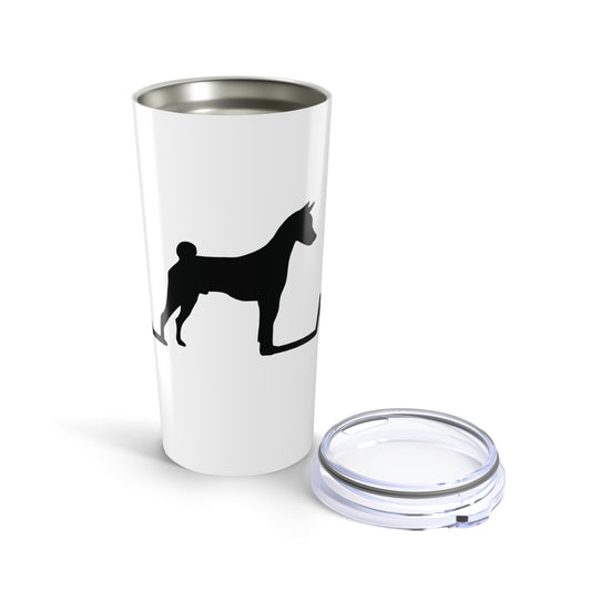 My Heart Beats For Basenjis Tumbler