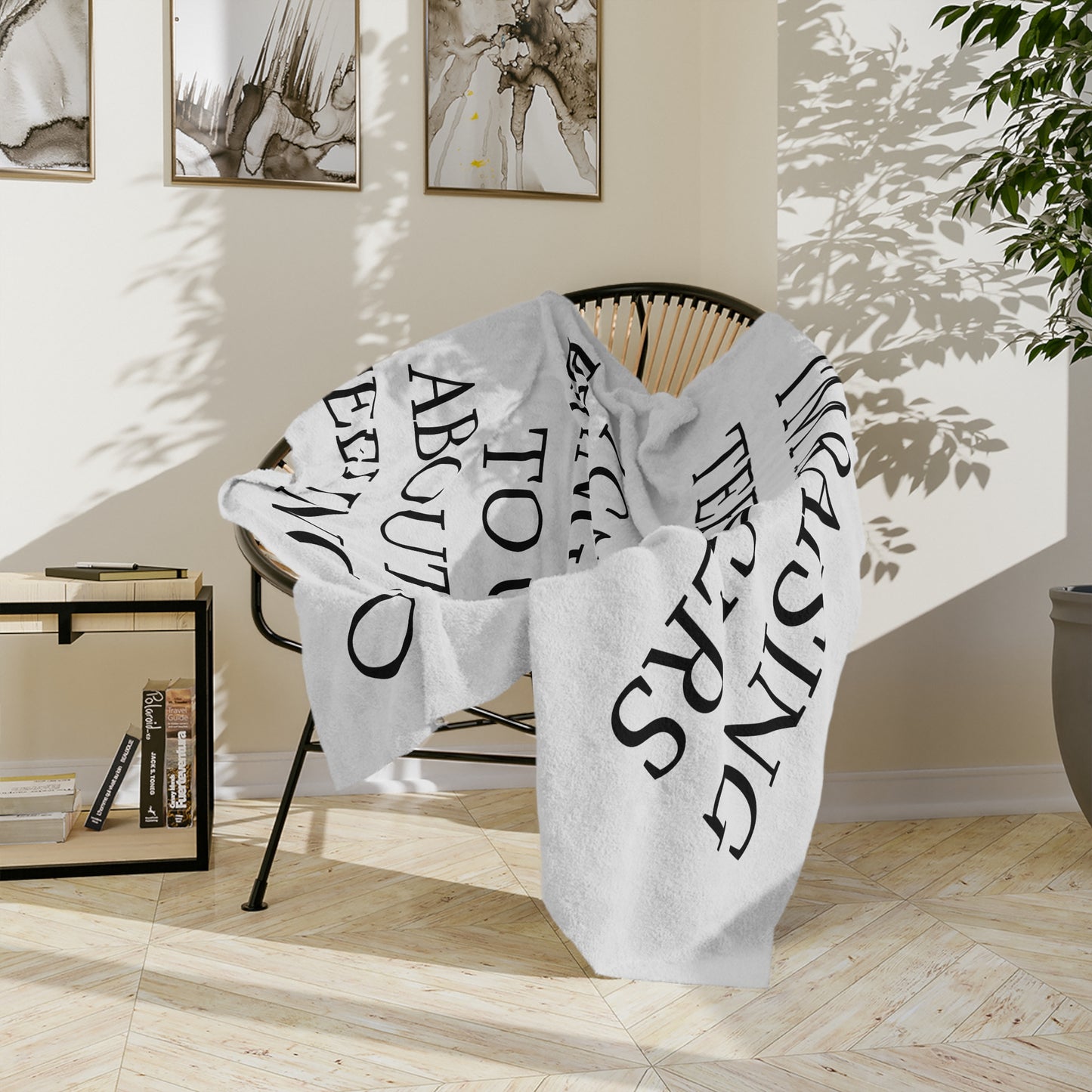 Raising Teenagers Velveteen Microfiber Blanket