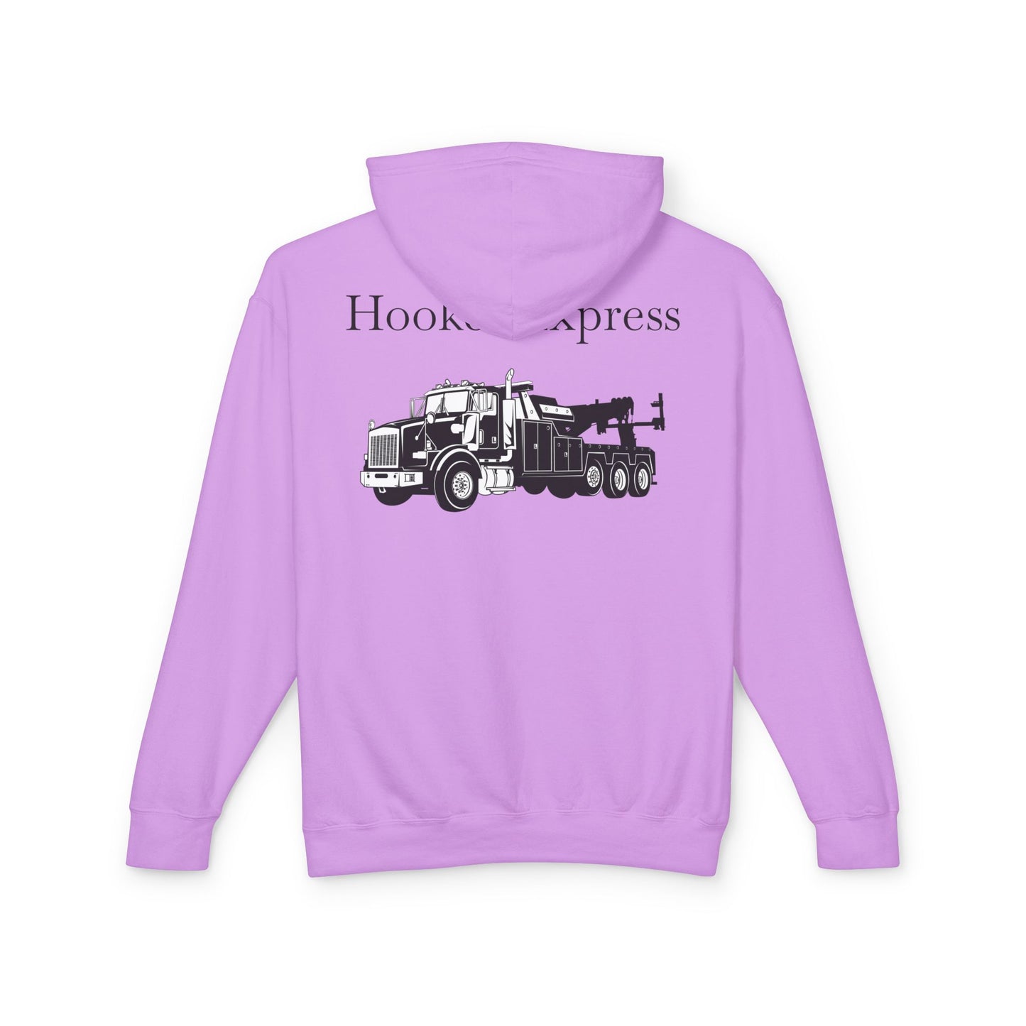 H**ker Express Heavy Tow Truck Unisex Lightweight Hoodie
