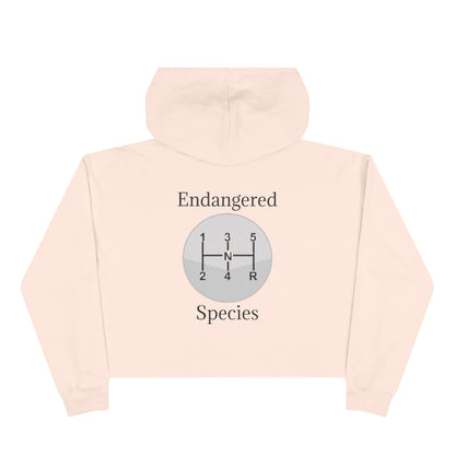 Endangered Species Women's Crop Hoodie