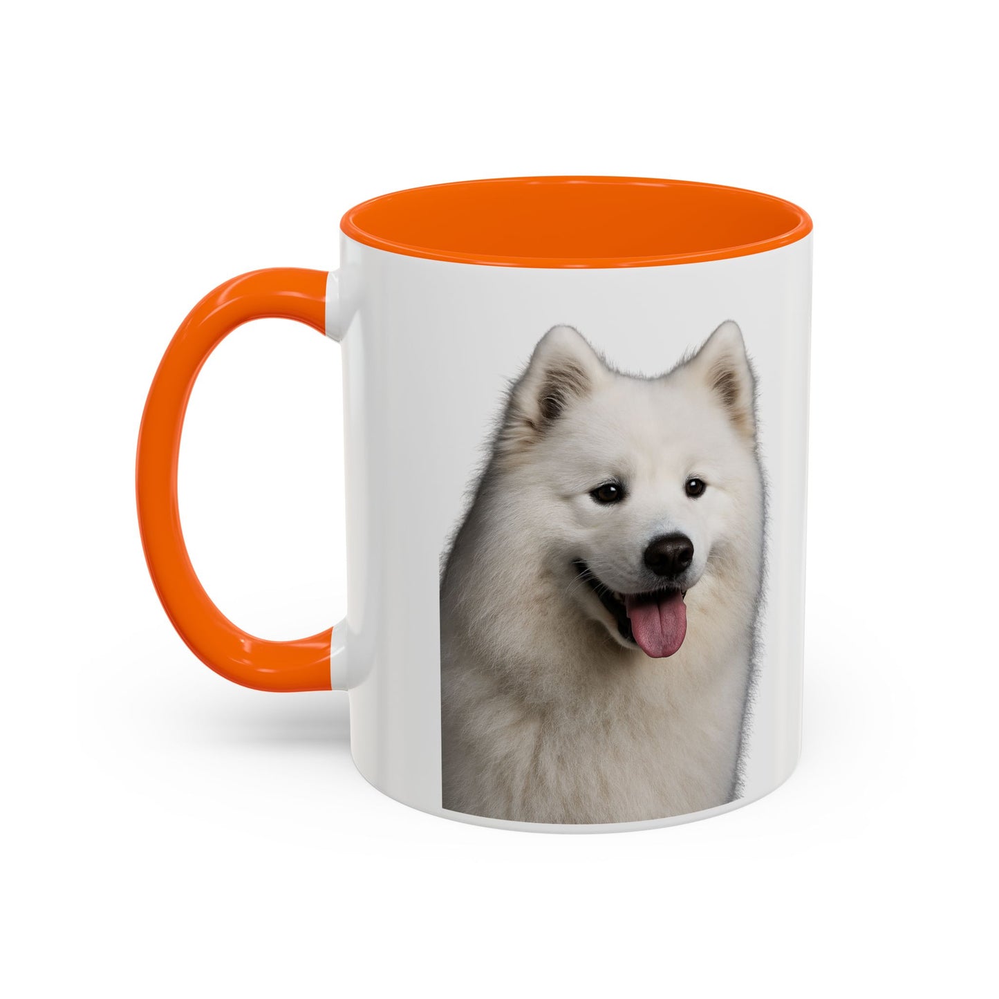 Samoyed Head 2-Tone Coffee Mug