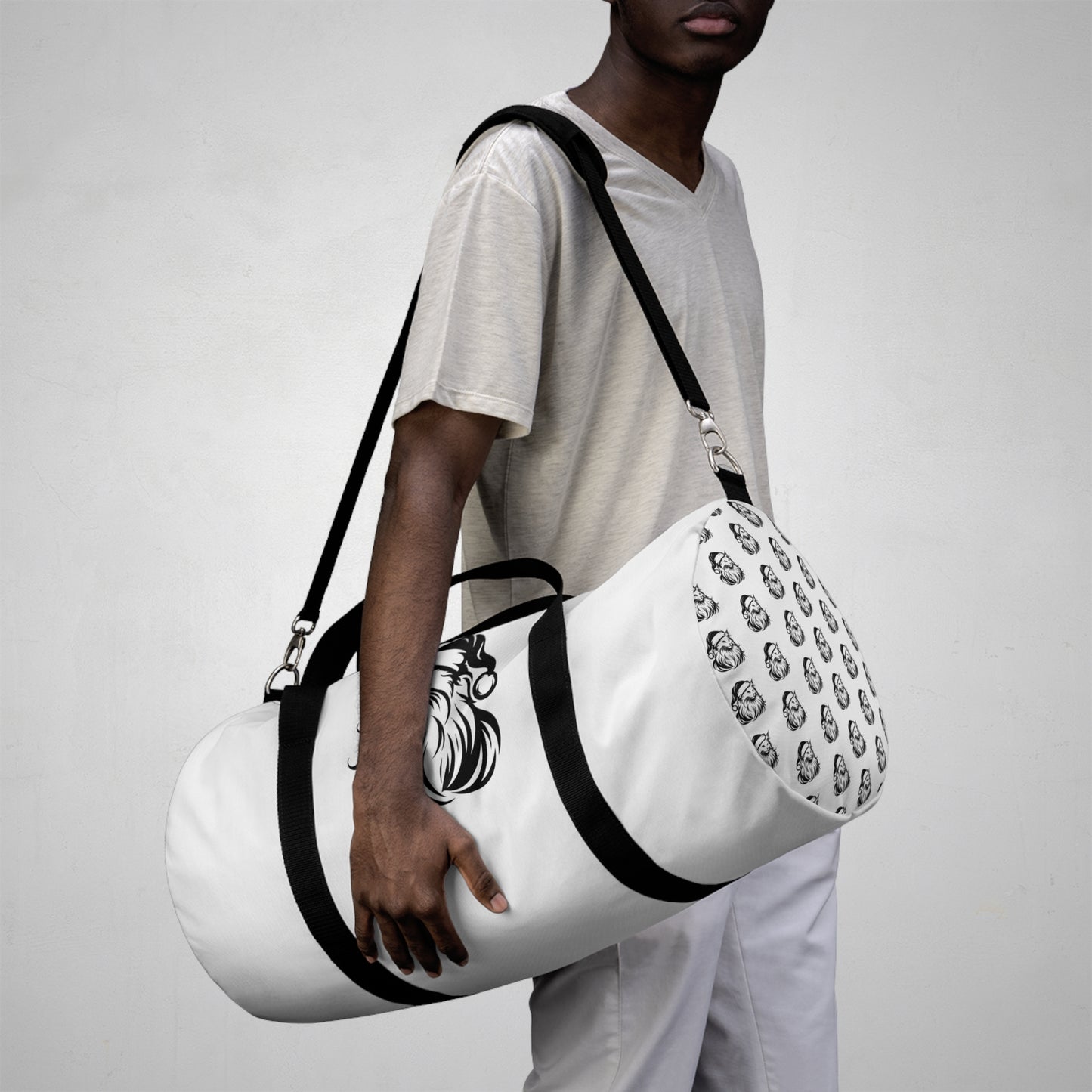 Santa Paws Cat Duffel Bag