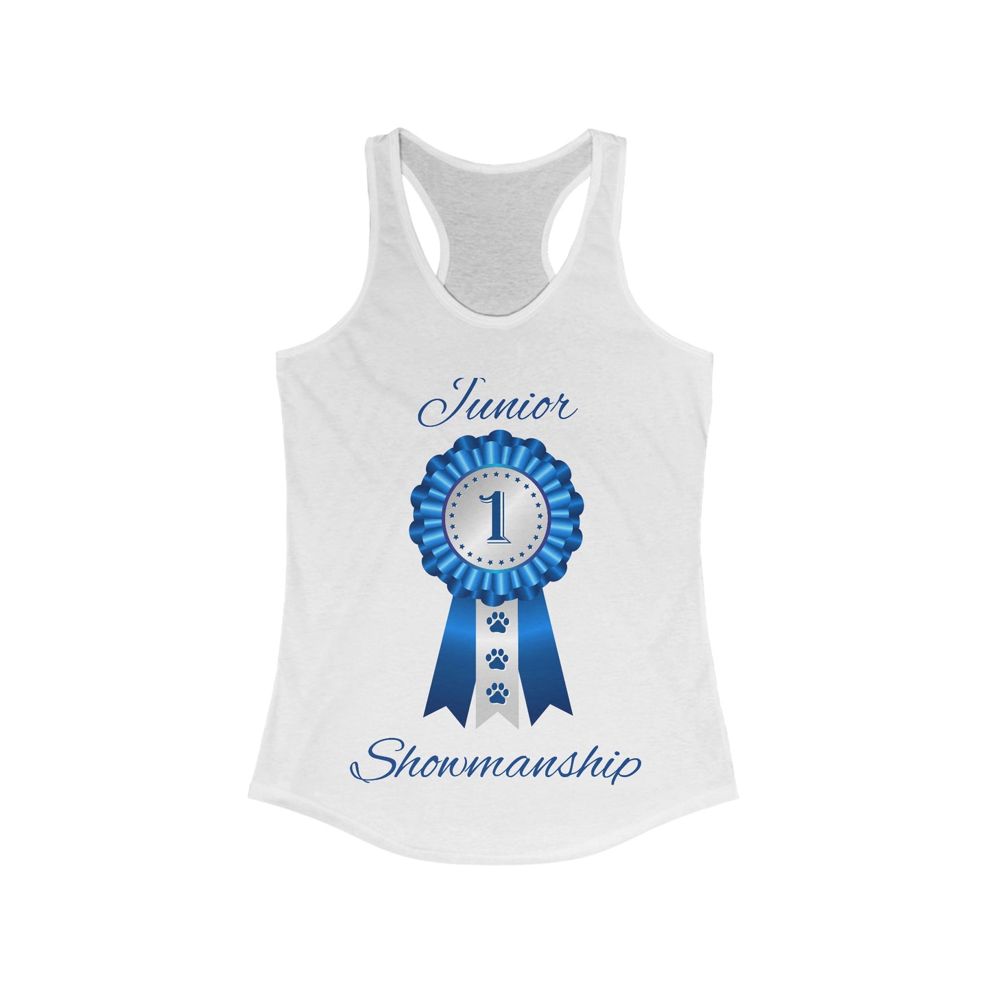 Junior Showmanship Women's Racerback Tank