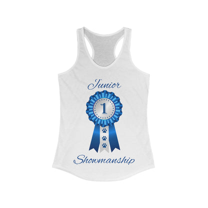 Junior Showmanship Women's Racerback Tank