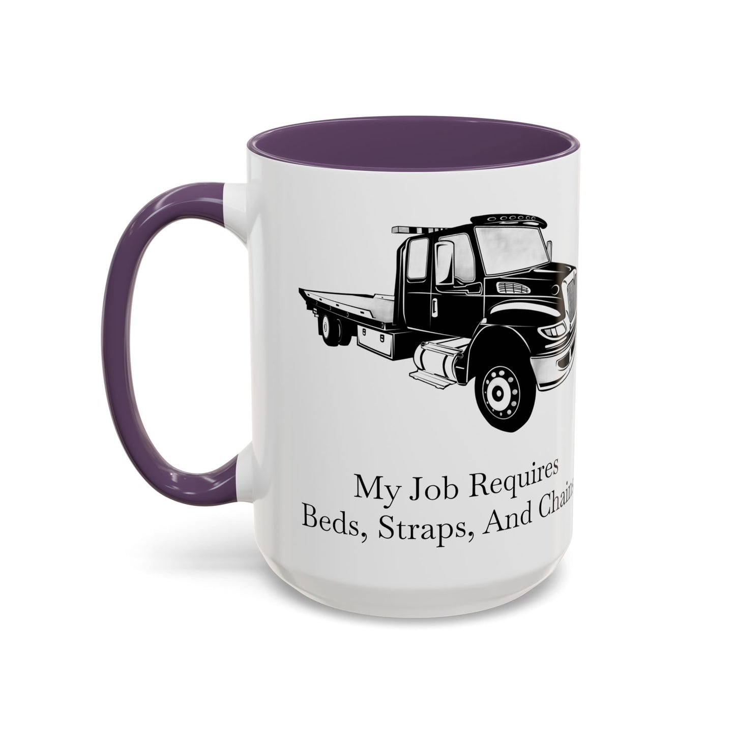Beds, Straps, And Chains 2-Tone Coffee Mug