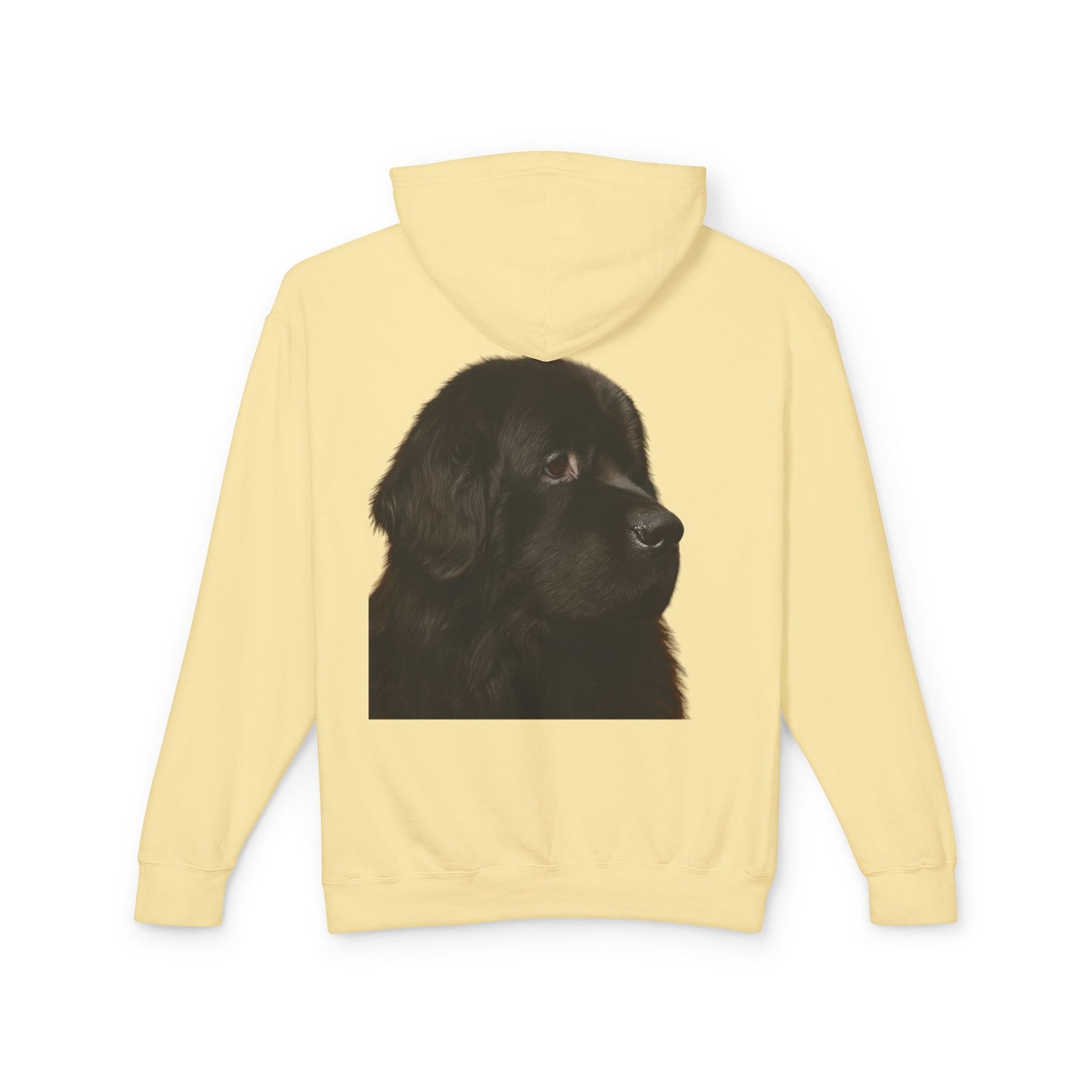 Newfie Head Unisex Lightweight Hoodie