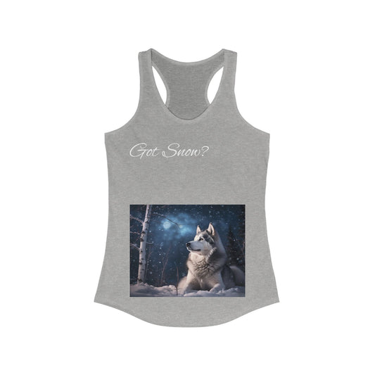 Got Snow? Women's Racerback Tank