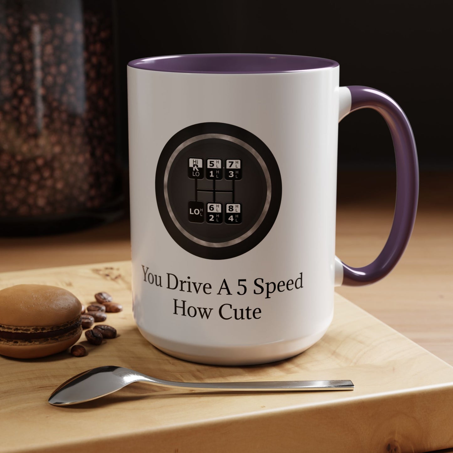 5 Speed How Cute 2-Tone Coffee Mug