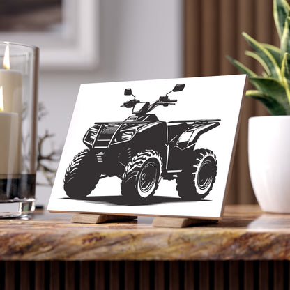 Off The Beaten Path Quad Ceramic Photo Tile