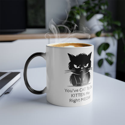 KITTEN Me Color Changing Mug
