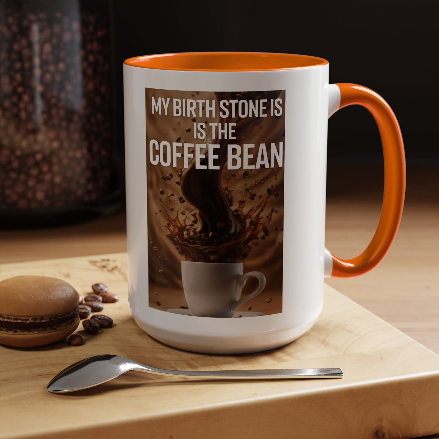 Birth Stone 2-Tone Coffee Mug