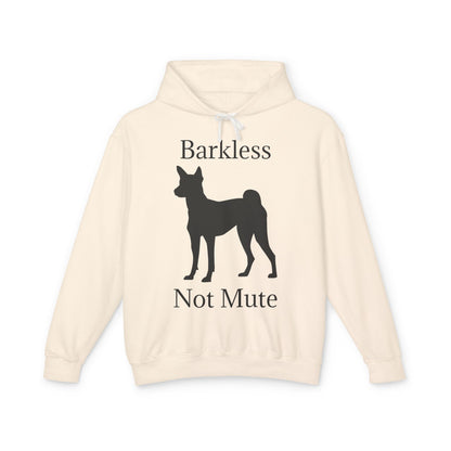 Barkless Not Mute Unisex Lightweight Hoodie