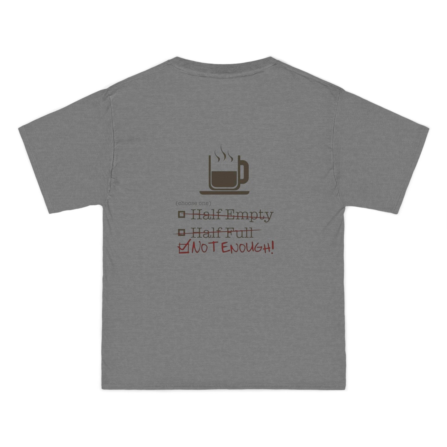 Not Enough Men's Short-Sleeve Crewneck Tee