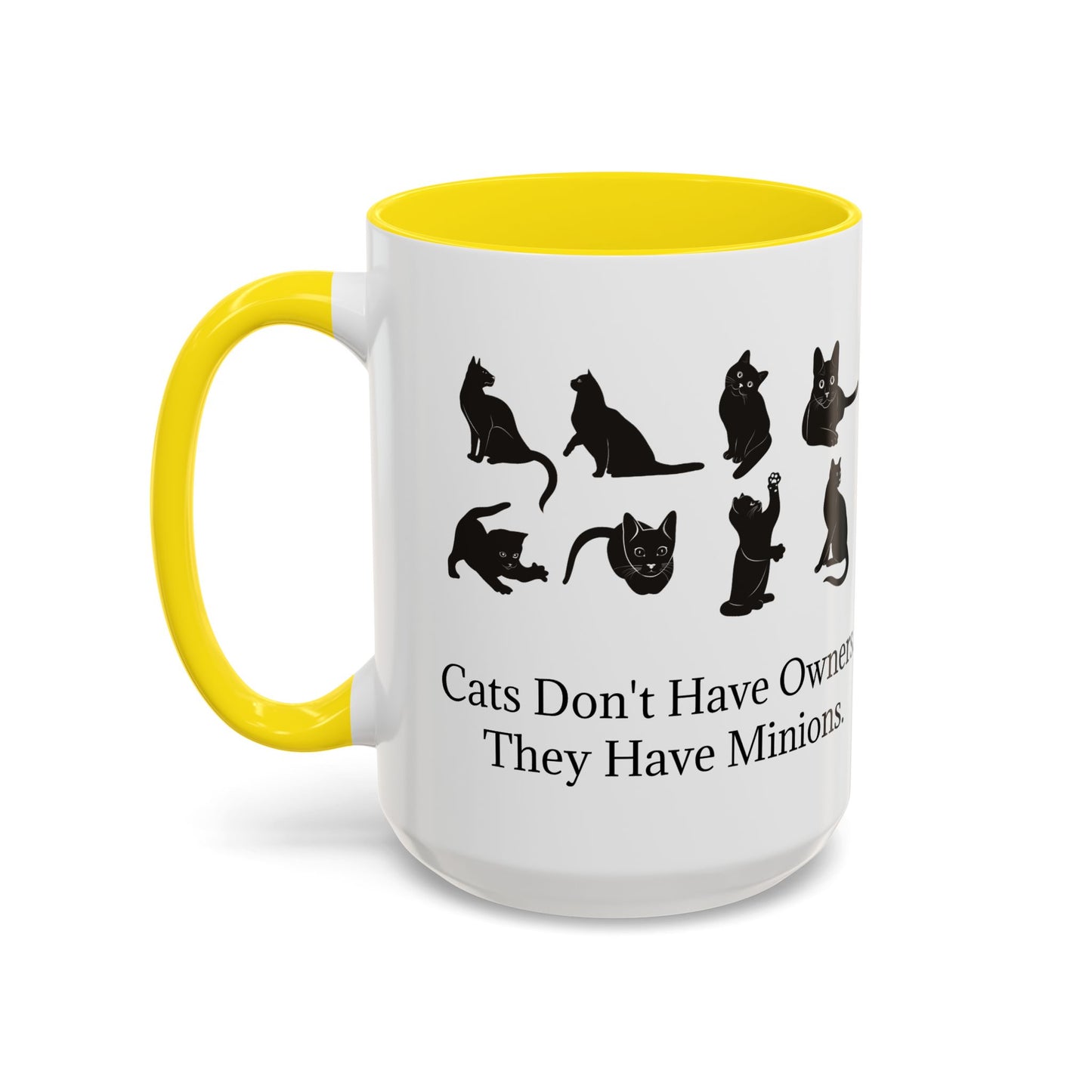 Cat Minions 2-Tone Coffee Mug