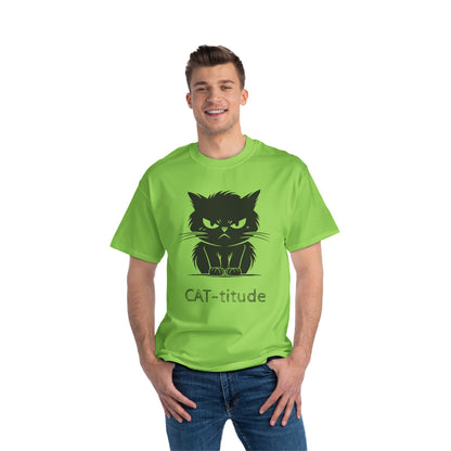 CAT-titude Men's Short-Sleeve Crewneck Tee