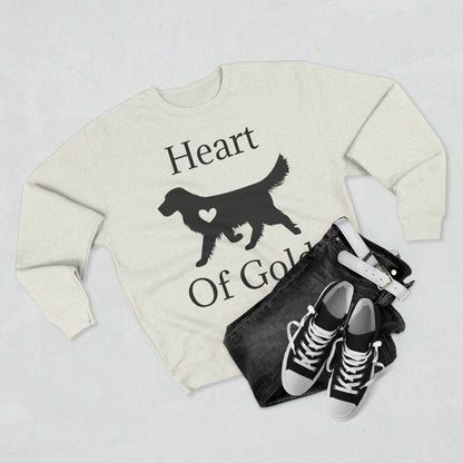 Heart Of Gold Unisex Crewneck Sweatshirt