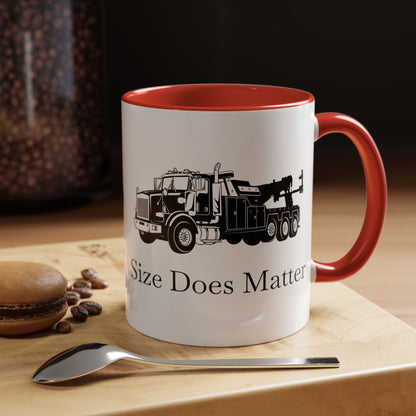 Size Does Matter 2-Tone Coffee Mug