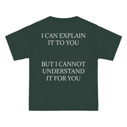I Cannot Understand It For You Men's Short-Sleeve Crewneck Tee