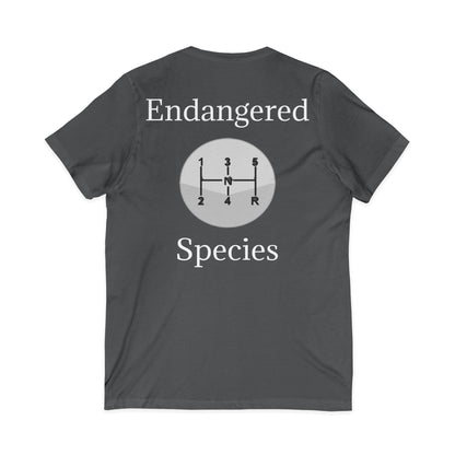 Endangered Species Unisex Short Sleeve V-Neck Tee