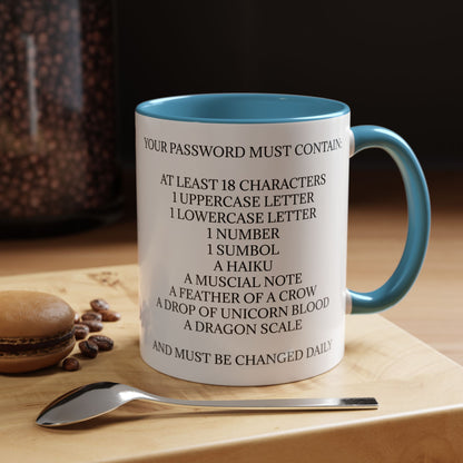 Password 2-Tone Coffee Mug