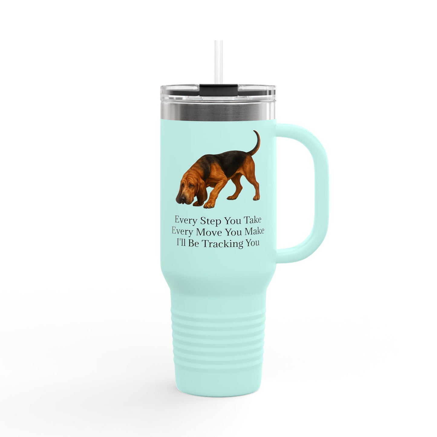 Tracking You Insulated Travel Mug