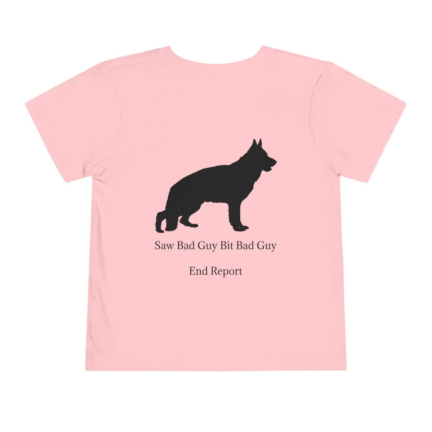 Bad Guy Toddler Unisex Short Sleeve Crewneck Tee